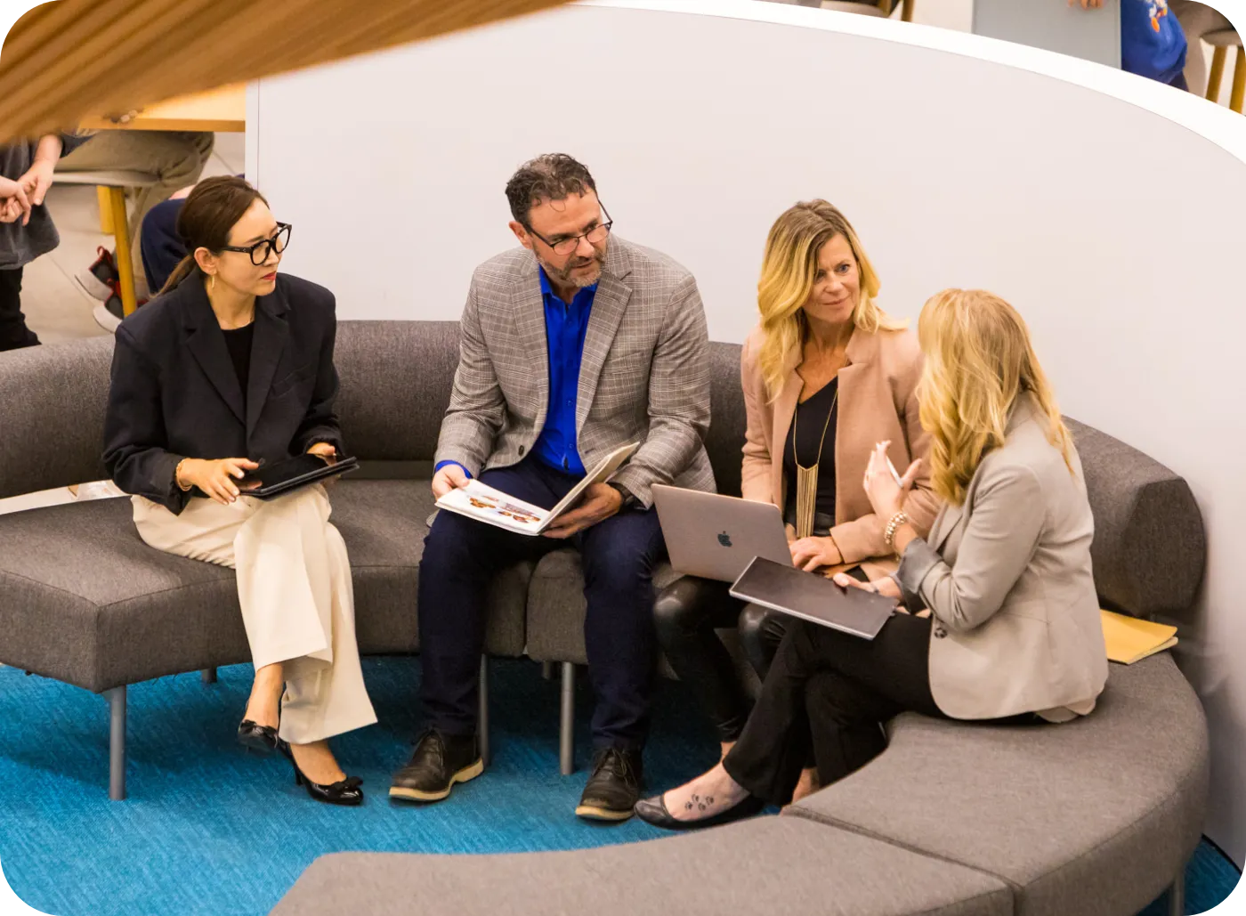 team discussion regarding a project team discussion regarding a project